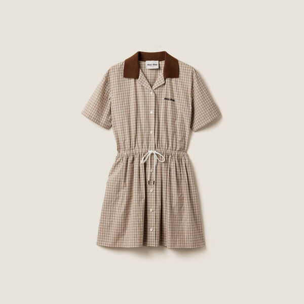Платье Miu Miu женский бежевый 173847-3