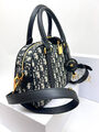 Сумка Christiab Dior женский текстиль черный 153074-3