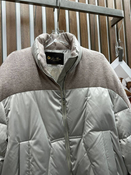 Пуховик Loro Piana женский графитовый 164984-5