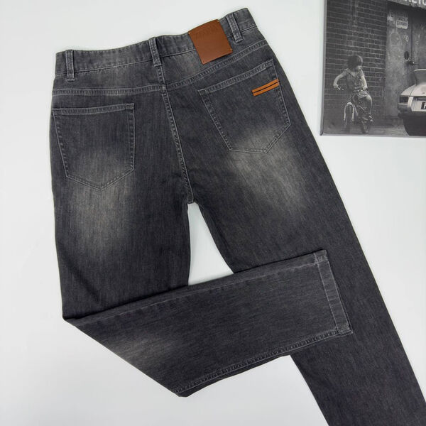 Мужские джинсы Zegna мужской джинса черный 152270-2
