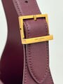 Сумка Saint Laurent женский кожа бордовый 143499-5