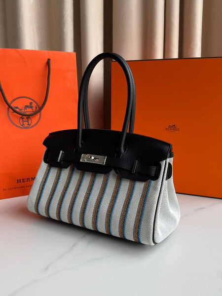 Сумка Hermès Birkin 29 женский кожа swift черный 189599-2