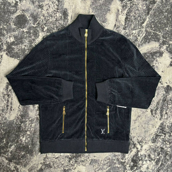 Мужской костюм Louis Vuitton мужской вельвет графитовый 175076-2