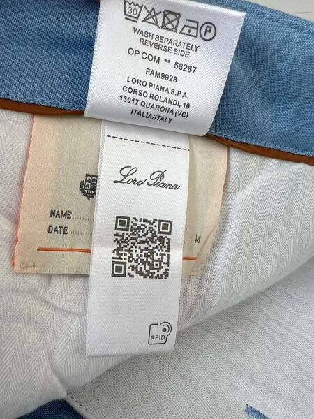 Мужские шорты Loro Piana мужской бирюзовый 151465-7