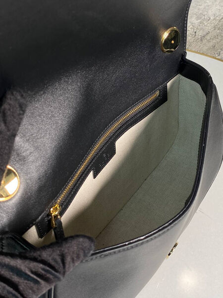 Сумка Gucci женский кожа черный 170051-3