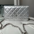 Сумка Chanel Mini женский кожа графитовый 143087-1