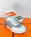 Мужские кроссовки Hermès мужской кожа белый 185060-3