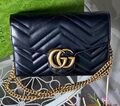 Сумка Gucci женский кожа черный 133411-1