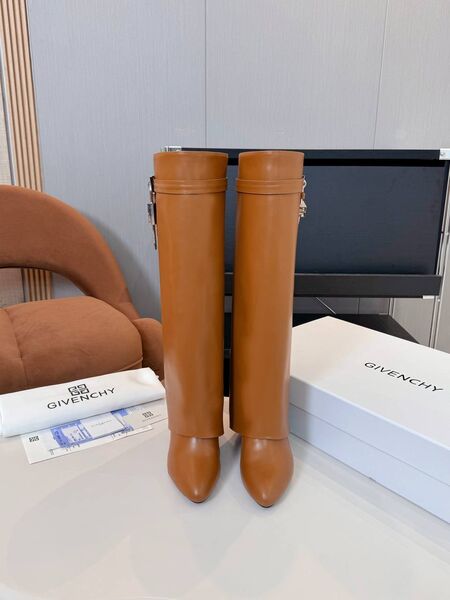 Женские сапоги-слипоны Givenchy женский кожа коричневый o8544103-1-5