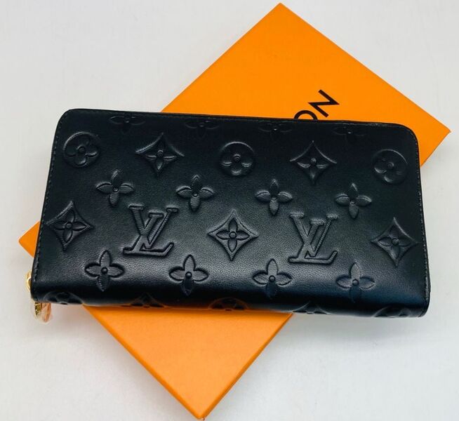 Кошелек Louis Vuitton женский кожа черный 138706