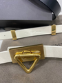 Женский ремень Bottega Veneta женский кожа белый 20956-2