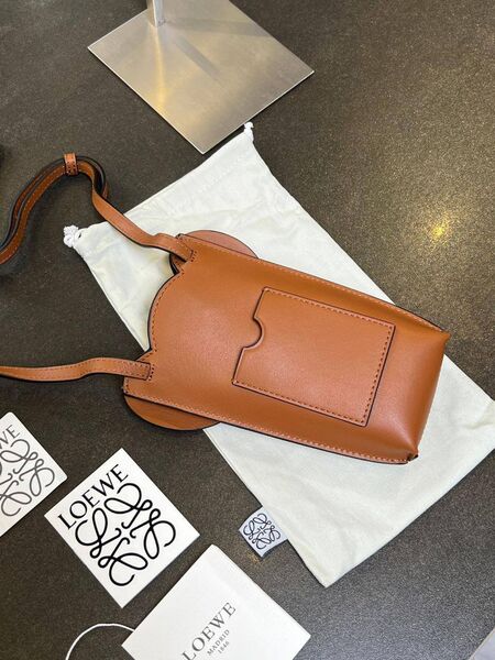 Cумка Loewe женский кожа коричневый o1851440-1-7