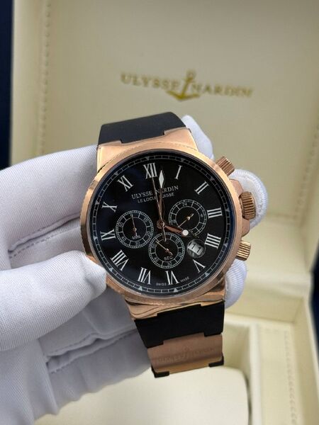 Мужские часы Ulysse Nardin мужской черный z0159174-1