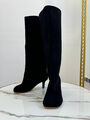 Сапоги Maison Margiela женский замша черный 159919-4