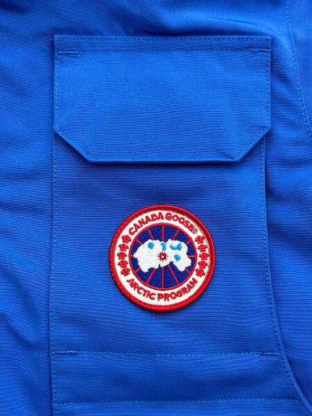 Детский пуховик Canada Goose Expedition Kids Parka синий j2037785-1-4