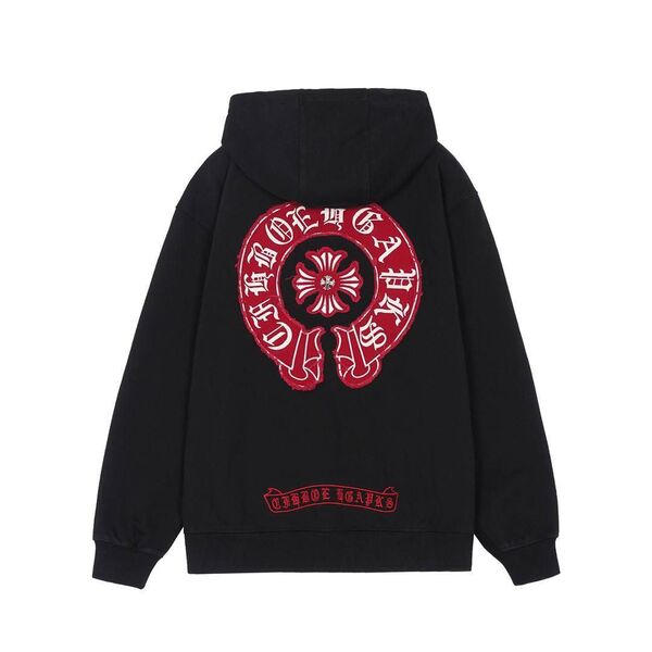 Мужское зип-худи Chrome Hearts мужской черный y3593316-1-4