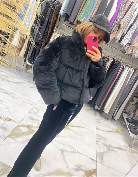 Пуховик Moncler женский черный 169073-8