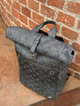 Мужской рюкзак Louis Vuitton мужской кожа черный 134333-2