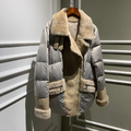 Пуховик Loro Piana женский графитовый 62829-7
