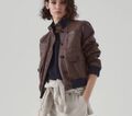 Куртка Brunello Cucinelli женский кожа 138124