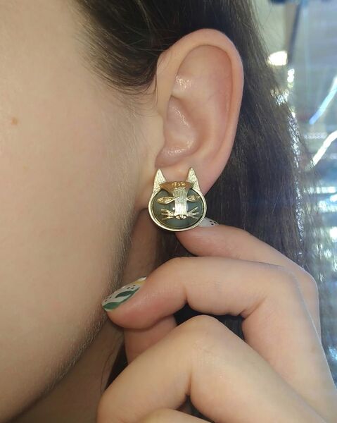 Серьги Chanel 70628-3