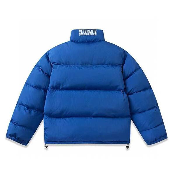 Пуховик Vetements женский синий b7695014-1-3
