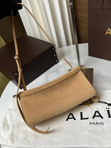 Сумка Alaïa женский кожа бежевый t2513450-1-5