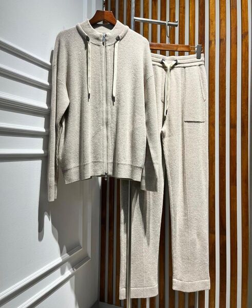 Костюм Brunello Cucinelli женский бежевый 124192