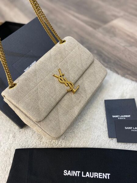 Сумка Saint Laurent женский ткань графитовый 77415-2