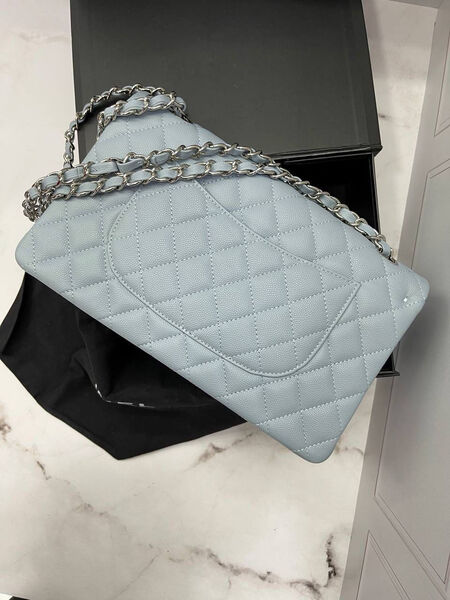 Сумка Chanel 2.55 женский кожа бирюзовый 147612-2