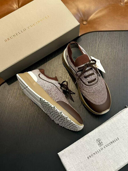 Мужские кроссовки Brunello Cucinelli мужской текстиль 202435-2