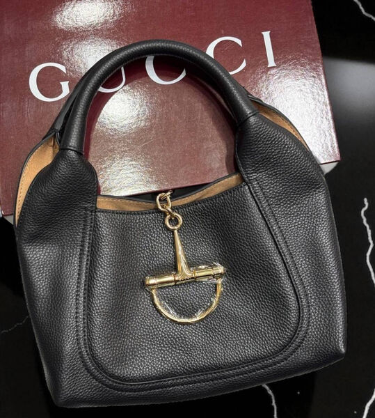 Сумка Gucci женский кожа черный 194959