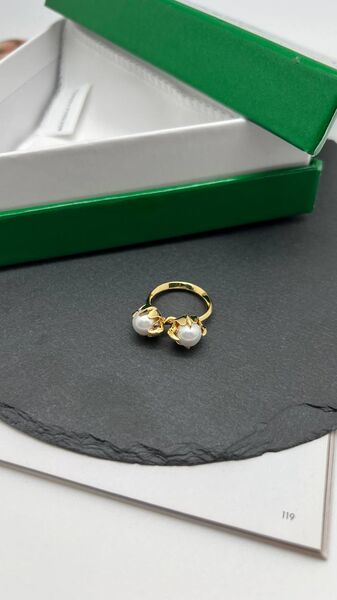 Кольцо Bottega Veneta бронзовый 175944
