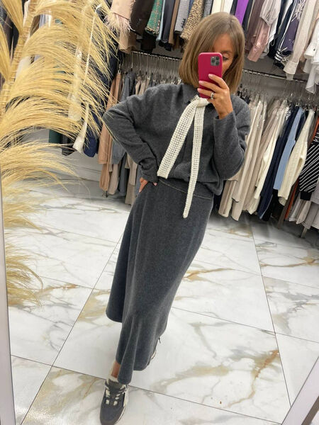 Рубашка Brunello Cucinelli женский графитовый 134049-2