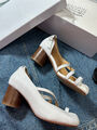 Туфли Maison Margiela женский кожа белый 155647-4