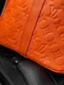 Дорожная сумка Louis Vuitton мужской кожа оранжевый 19244-6