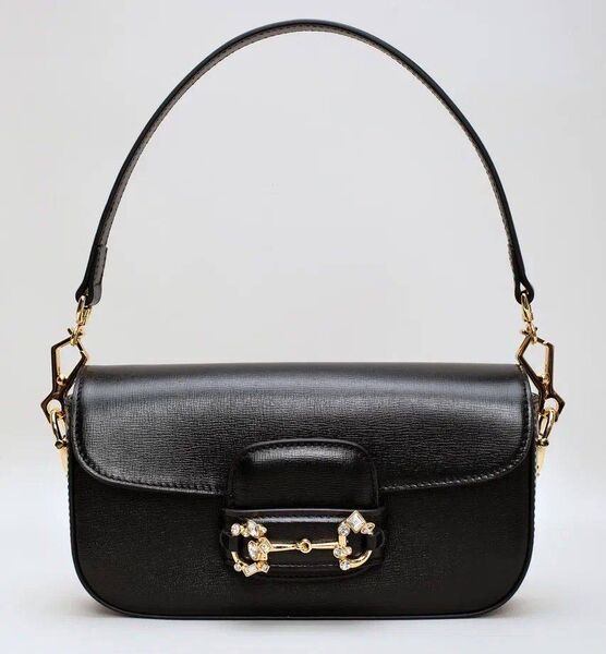 Сумка Gucci женский кожа черный 137548