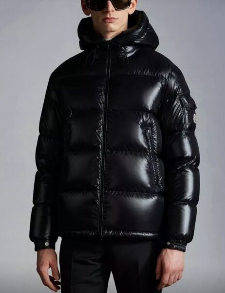 Мужской пуховик Moncler мужской черный 169839