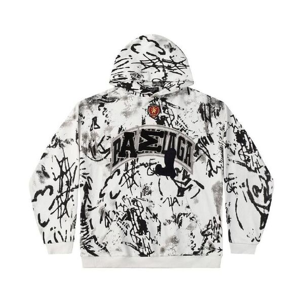 Худи Balenciaga женский черный j4567854-1