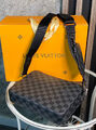 Мужская сумка мессенджер Louis Vuitton мужской канва графитовый 155338-4