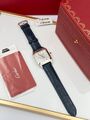 Мужские часы Cartier Suntos-Dumont мужской кожа синий q3396101-1-3
