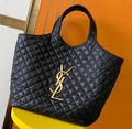 Сумка Saint Laurent женский кожа черный 77458-1