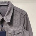 Мужская джинсовка Louis Vuitton мужской графитовый f5400311-1-7