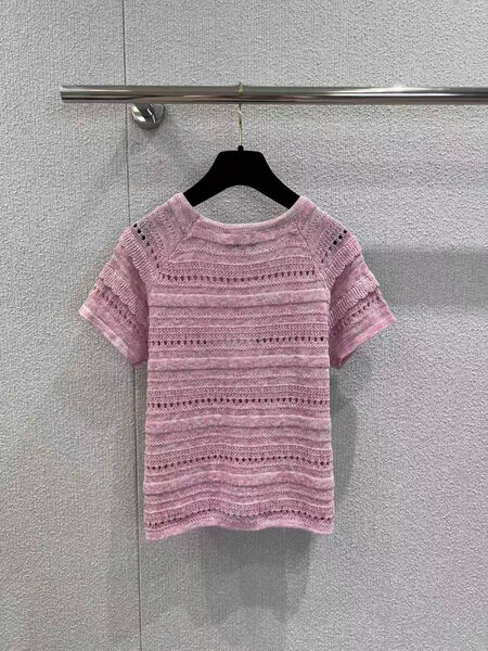 Футболка Chanel женский фиолетовый 192615-3