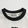 Мужской лонгслив Miu Miu мужской белый 182471-3