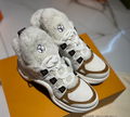 Кроссовки Louis Vuitton женский кожа 96368-1