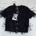 Кардиган Chanel женский черный,коричневый 186981