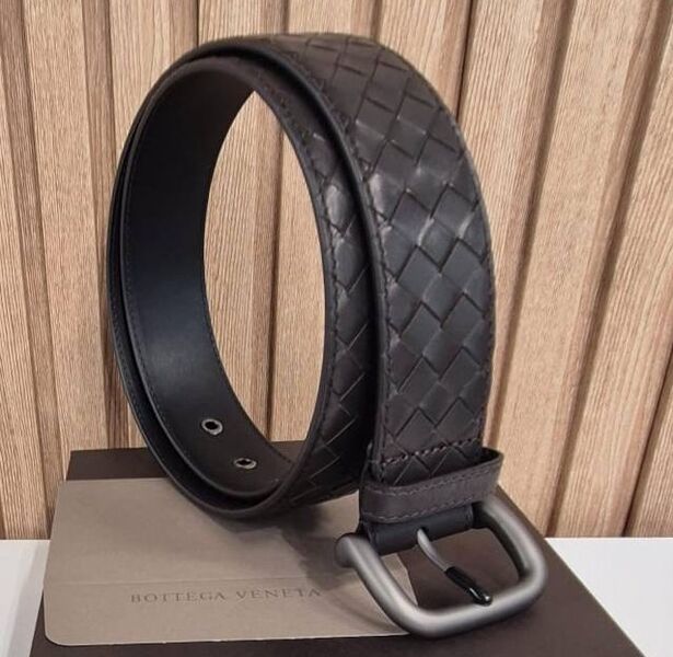 Мужской ремень Bottega Veneta мужской кожа 184895