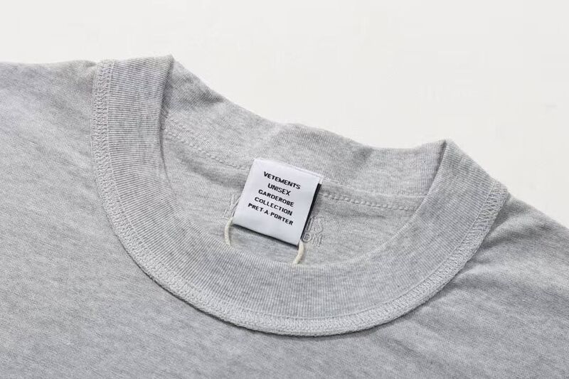 Футболка Vetements женский серый y6367055-1-4