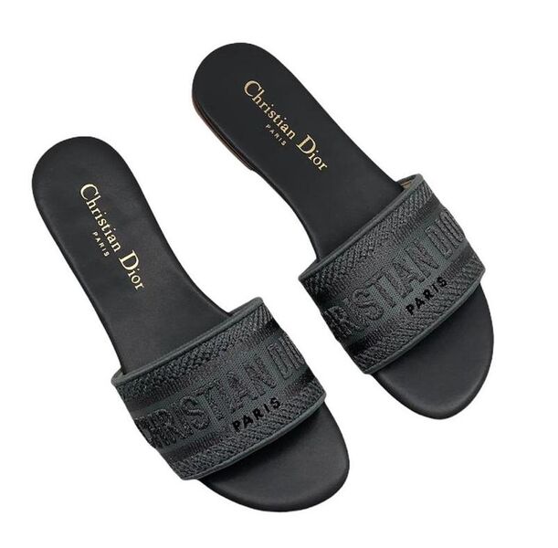 Мюли Christian Dior женский черный 54507